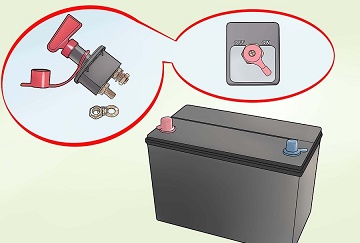 نصب کلید قطع کن برای باتری ماشین-2